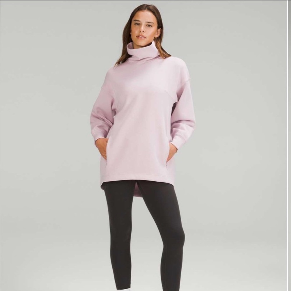 Modal-Blend Turtleneck Tunic Size 6